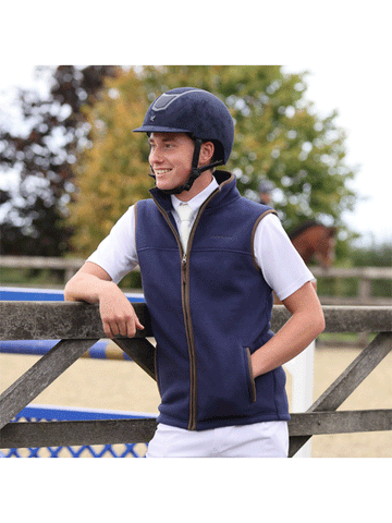 Shires Aubrion Fleece Gilet For Men