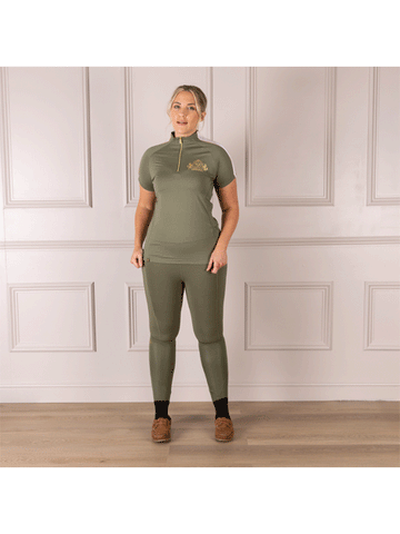 Aubrion Team Short Sleeve Baselayer- Ladies