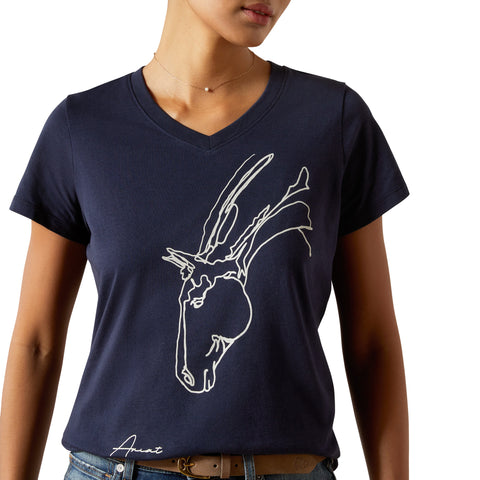 Ladies Hay Girl T-Shirt - Ariat