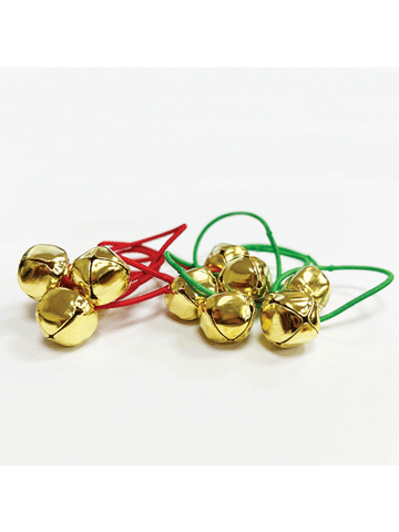 Christmas Sleigh Bells Plaiting Bands