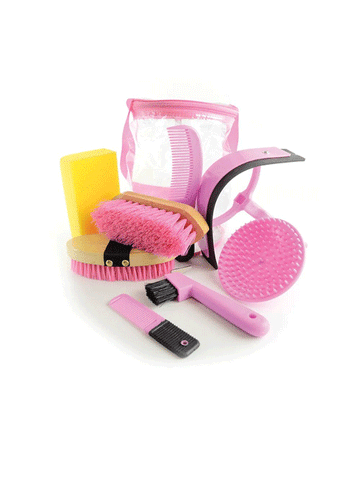 Child's Pink Grooming Kit