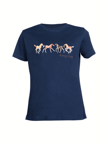 Pony Club T-Shirt For Kids- HKM