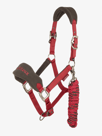 Le Mieux Vogue Fleece Headcollar and Leadrope Set