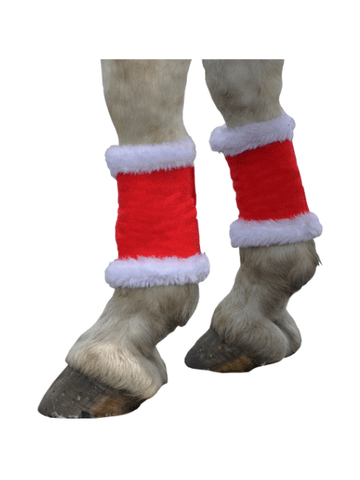 Christmas Santa Leg Bands for Horses and Ponies