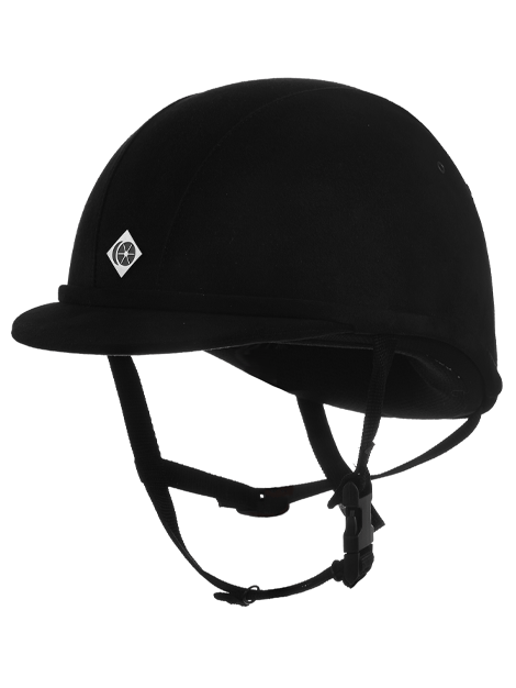 Charles Owen Sparkly YR8 Riding Hat Chobham Rider